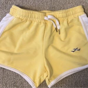 Lazypants Shorts NWT- Yellow